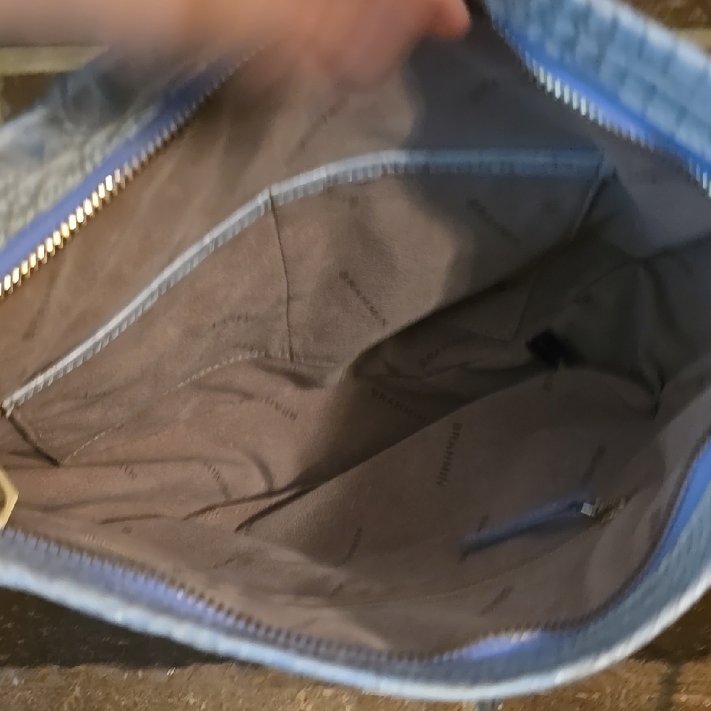 Brahmin Briar Crossbody Bag Blue - Picture 6 of 10